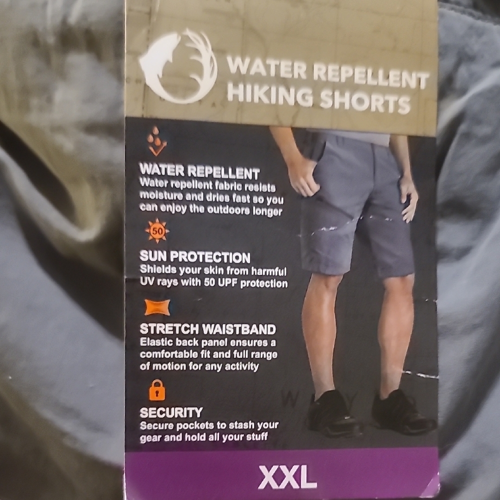 Gray Hiking Shorts (D2) - Picture 5 of 5
